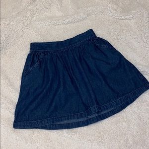 Jean Skirt WITH POCKETS